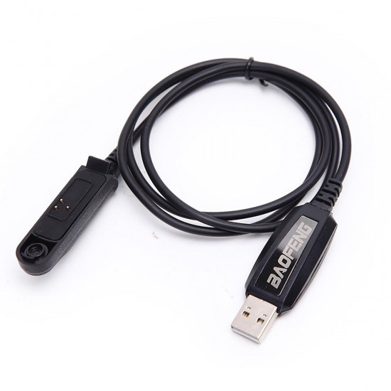 Two Way Walkie Talkie USB Programming Cable CD Firmware For Plus Radio BF-UV9R BF-A58 BF-9700