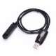 UV-9R BF-A58 USB Programming Cable Waterproof for UV-XR UV 9R BF A58 Walkie Talkie with CD Driver