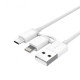 GN-USJ810 2 in 1 2.1A Micro USB +Lightning forFast Charging Data Cable for iPhone GN-USJ810 2 in 1 2.1A Micro USB +Lightning forFast Charging Data Cable for iPhone