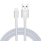 2.1A Micro USB Type C Nylon Braided Wire Fast Charging Data Cable For Mi8 Mi9 HUAWEI P20 Mate 20 S9 S10 Note