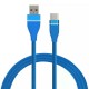 2.1A USB Type-C Fast Charging Braided Data Cable for POCO X3 NFC for Samsung Galaxy Note S20 ultra for Mi 10 2.1A USB Type-C Fast Charging Braided Data Cable for POCO X3 NFC for Samsung Galaxy Note S20 ultra for Mi 10