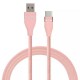 2.1A USB Type-C Fast Charging Braided Data Cable for POCO X3 NFC for Samsung Galaxy Note S20 ultra for Mi 10