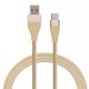 2.1A USB Type-C Fast Charging Braided Data Cable for POCO X3 NFC for Samsung Galaxy Note S20 ultra for Mi 10