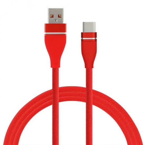 2.1A USB Type-C Fast Charging Braided Data Cable for POCO X3 NFC for Samsung Galaxy Note S20 ultra for Mi 10