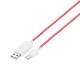 2.4A Flowing Light Micro USB Fast Charging Data Cable 1M For Smart Phone Tablet