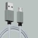 2.4A Micro USB Nylon Braided Fast Charging Data Cable For HUAWEI OPPO Android Phone