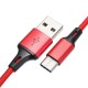 2.4A Type C Braided Fast Charging Data Cable 1m For Oneplus 5t 6 Mi A1 Mix 2