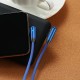 2.4A USB Type C Data Cable LED Light Fast Charging For Huawei P30 Pro P40 Mi10 9Pro S20 5G