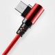 2A Type C Micro USB Elbow Gaming Fast Charging Data Cable For Huawei P30 Pro Mate 30 S10+ Note 10 Mi9 9Pro 7A 6Pro Y4800