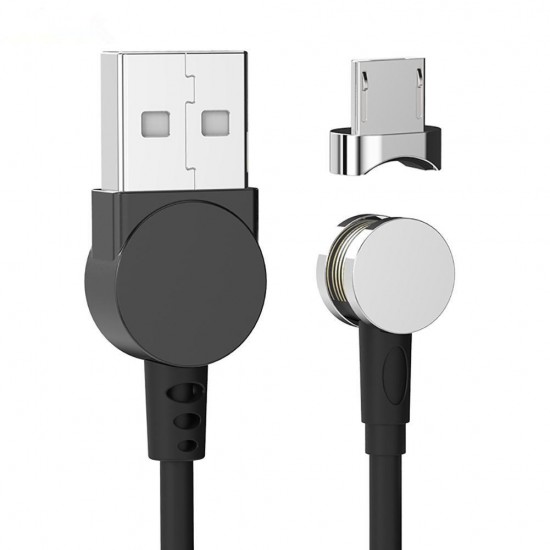 3 In 1 180 Degree Rotating Type C Micro USB 3.5A Fast Charging Rotating Magnetic Data Cable For iPhone 11 Pro XS Huawei P30 3 In 1 180 Degree Rotating Type C Micro USB 3.5A Fast Charging Rotating Magnetic Data Cable For iPhone 11 Pro XS Huawei P30