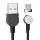 3 In 1 180 Degree Rotating Type C Micro USB 3.5A Fast Charging Rotating Magnetic Data Cable For iPhone 11 Pro XS Huawei P30 3 In 1 180 Degree Rotating Type C Micro USB 3.5A Fast Charging Rotating Magnetic Data Cable For iPhone 11 Pro XS Huawei P30