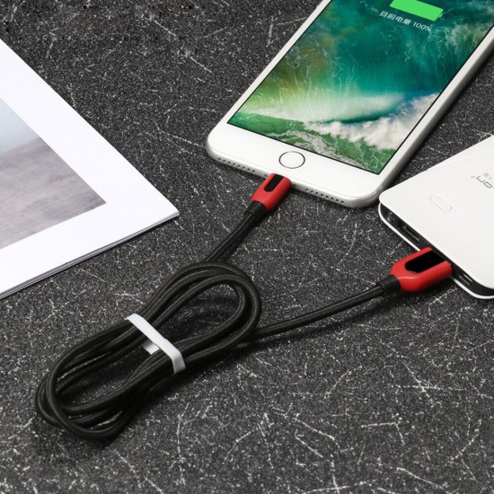 3A Durable Nylon Braided Type C Micro USB Fast Charging Data Cable For Huawei P30 Pro Mate 30 Mi10 K30 S20 Oneplus 7Pro 5G