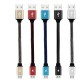 3A Micro USB Braided Fast Charging Data Cable 28cm For Note 5 S7 Edge S6