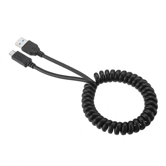 3A Retractable Spring USB3.0 Fast Charging Data Cable 1.5M For Pocophone F1 Oneplus 6T 3A Retractable Spring USB3.0 Fast Charging Data Cable 1.5M For Pocophone F1 Oneplus 6T
