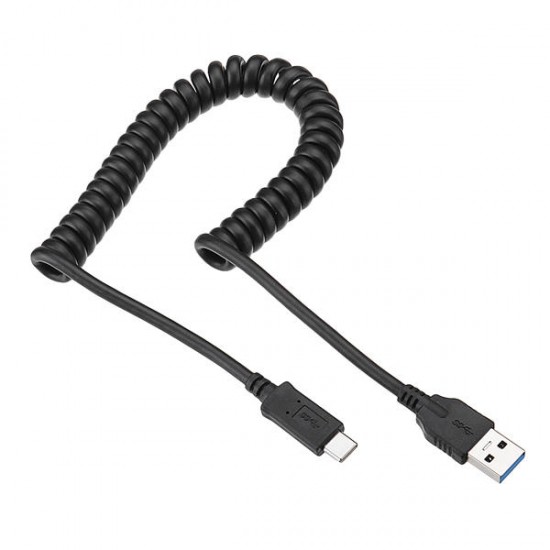 3A Retractable Spring USB3.0 Fast Charging Data Cable 1.5M For Pocophone F1 Oneplus 6T 3A Retractable Spring USB3.0 Fast Charging Data Cable 1.5M For Pocophone F1 Oneplus 6T
