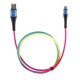 3A Type C Micro USB Colorful Fast Charging Data Cable For Huawei P30 Pro Mate 30 Mi9 9Pro 7A 6Pro Y4800
