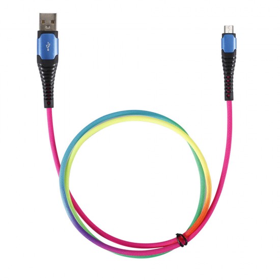 3A Type C Micro USB Colorful Fast Charging Data Cable For Huawei P30 Pro Mate 30 Mi9 9Pro 7A 6Pro Y4800 3A Type C Micro USB Colorful Fast Charging Data Cable For Huawei P30 Pro Mate 30 Mi9 9Pro 7A 6Pro Y4800