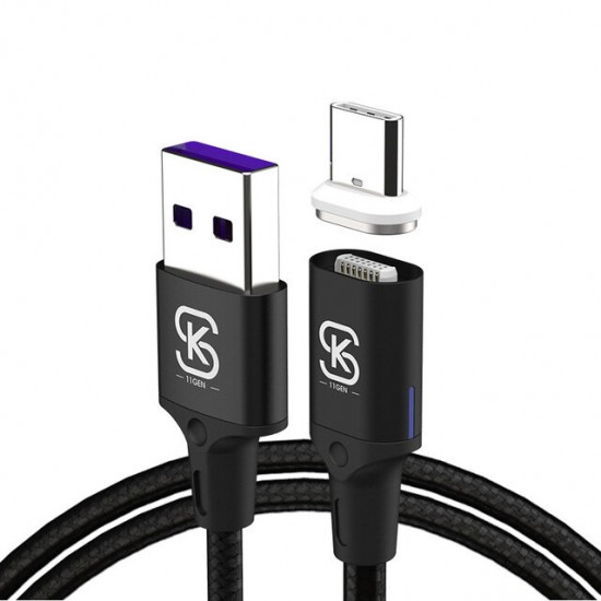 5A Magnetic Super Charging Type-C Micro USB Data Cable for Samsung S20 Huawei Matebook Notebook LG 5A Magnetic Super Charging Type-C Micro USB Data Cable for Samsung S20 Huawei Matebook Notebook LG