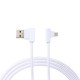 90 Degree Micro USB Fast Charging Cable 1m For Note 4 4X Samsung S7 S6 Edge