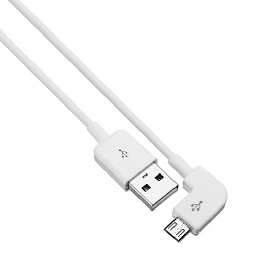 90 Degree Micro USB Fast Charging Cable For Note 4 4x Samsung S6 S7