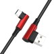 90 Degree Reversible 2.4A Micro USB Charging Data Cable 3.28ft/1m for Note 5 90 Degree Reversible 2.4A Micro USB Charging Data Cable 3.28ft/1m for Note 5