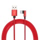 90 Degree USB3.0 Type C Charging Data Cable 3.28ft/1m for Mi A2 Pocophone F1