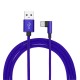 90 Degree USB3.0 Type C Charging Data Cable 3.28ft/1m for Mi A2 Pocophone F1