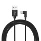 90 Degree USB3.0 Type C Charging Data Cable 3.28ft/1m for Mi A2 Pocophone F1 90 Degree USB3.0 Type C Charging Data Cable 3.28ft/1m for Mi A2 Pocophone F1