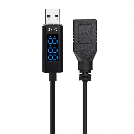 Current Voltage Display USB Micro USB Charging Data Cable 0.66ft/0.2m for Honor 8X