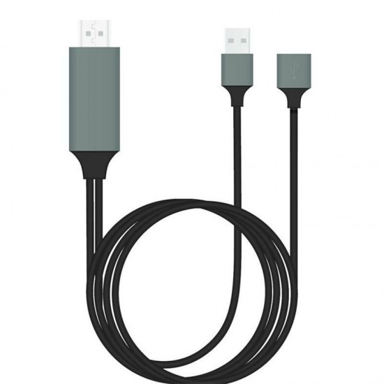 HDMI High-definition Adapter Cable Type-C Same Screen Digital Cable Screen Adapter Cable For TV Tablet HDMI High-definition Adapter Cable Type-C Same Screen Digital Cable Screen Adapter Cable For TV Tablet