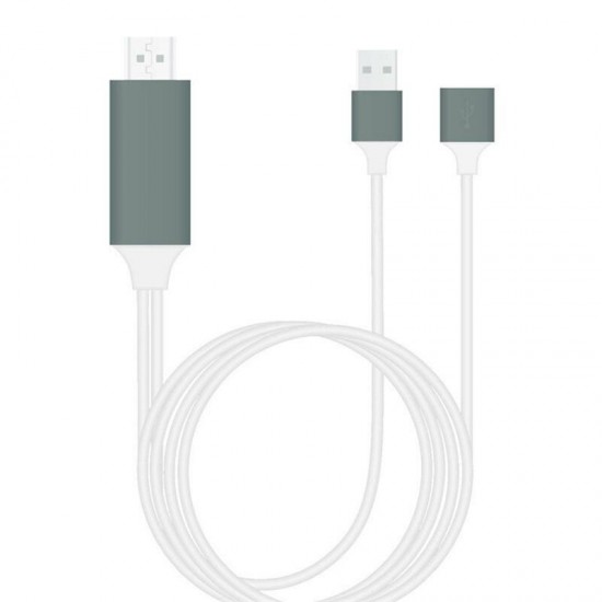 HDMI High-definition Adapter Cable Type-C Same Screen Digital Cable Screen Adapter Cable For TV Tablet HDMI High-definition Adapter Cable Type-C Same Screen Digital Cable Screen Adapter Cable For TV Tablet