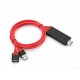 HDMI High-definition Adapter Cable Type-C Same Screen Digital Cable Screen Adapter Cable For TV Tablet
