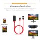 HDMI High-definition Adapter Cable Type-C Same Screen Digital Cable Screen Adapter Cable For TV Tablet
