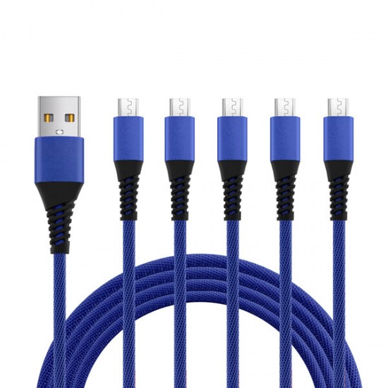Micro USB Cable Braided Charging Data Cable 1M For 5 Plus Note 5 4X Micro USB Cable Braided Charging Data Cable 1M For 5 Plus Note 5 4X
