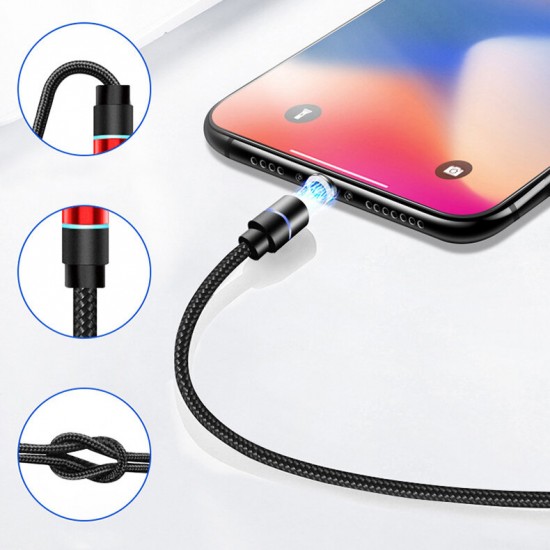 Magnetic Micro USB Type C Data Cable Fast Charging Mi10 9Pro Note 9S Oneplus 8 Pro