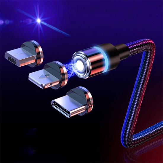 Magnetic Micro USB Type C Data Cable Fast Charging Mi10 9Pro Note 9S Oneplus 8 Pro