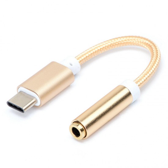 Nylon USB 3.0 Type-C to 3.5mm Audio Earphone Adapter Cable for Letv 2 Pro Max 2 Nylon USB 3.0 Type-C to 3.5mm Audio Earphone Adapter Cable for Letv 2 Pro Max 2