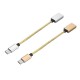 Type C To USB3.0 OTG Adapter Data Cable 16cm For Mobile Phone Tablet Camera Type C To USB3.0 OTG Adapter Data Cable 16cm For Mobile Phone Tablet Camera