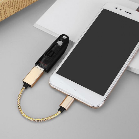 Type C To USB3.0 OTG Adapter Data Cable 16cm For Mobile Phone Tablet Camera Type C To USB3.0 OTG Adapter Data Cable 16cm For Mobile Phone Tablet Camera