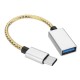 Type C To USB3.0 OTG Adapter Data Cable 16cm For Mobile Phone Tablet Camera
