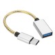 Type C To USB3.0 OTG Adapter Data Cable 16cm For Mobile Phone Tablet Camera Type C To USB3.0 OTG Adapter Data Cable 16cm For Mobile Phone Tablet Camera