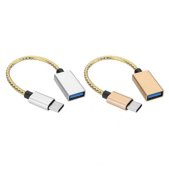 Type C To USB3.0 OTG Adapter Data Cable 16cm For Mobile Phone Tablet Camera Type C To USB3.0 OTG Adapter Data Cable 16cm For Mobile Phone Tablet Camera