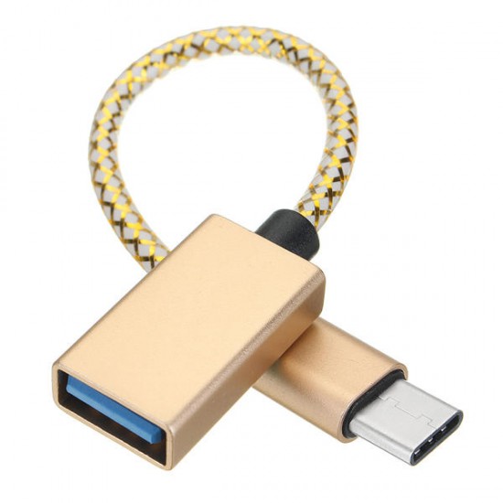 Type C To USB3.0 OTG Adapter Data Cable 16cm For Mobile Phone Tablet Camera Type C To USB3.0 OTG Adapter Data Cable 16cm For Mobile Phone Tablet Camera