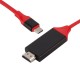 USB 3.1 Type C to 4K HDMI HDTV Adapter Cable For Macbook Air Pro Huawei P30 Pro Mate 30 5G For Samsung Galaxy S20 For iPad Pro 2020 MacBook Pro 2020 USB 3.1 Type C to 4K HDMI HDTV Adapter Cable For Macbook Air Pro Huawei P30 Pro Mate 30 5G For Samsung Galaxy S20 For iPad Pro 2020 MacBook Pro 2020