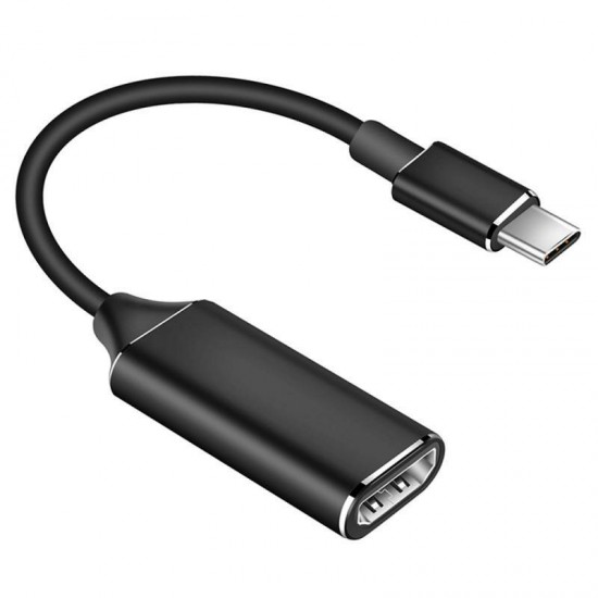 USB Type C To Female HDMI 4K HD TV Cable Adapter For Samsung S20+ Note 20 Huawei P30 P40 Pro Mate30+ MI10 Note 9S