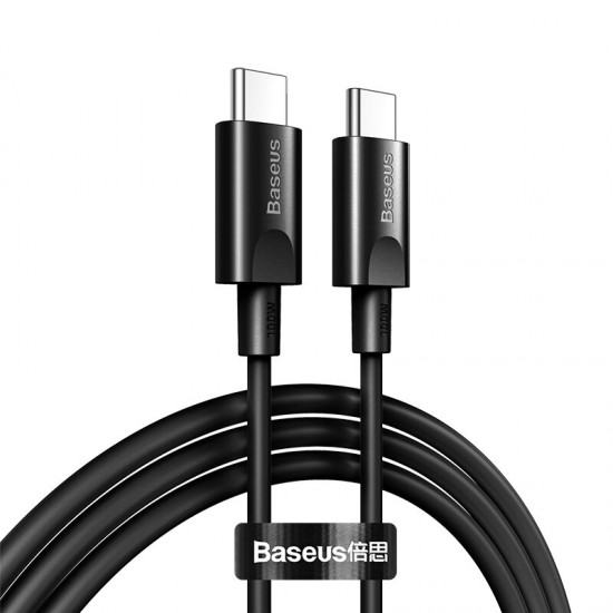 1.5m/4.92ft 100W 5A PD USB-C to USB-C Cable PD 3.0 QC 3.0 FCP Fast Charging Data Sync Cable Cord For Samsung Galaxy S20 For iPad Pro 2020 MacBook Air 2020 For Nintendo Switch Huawei