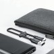 2.4A Type C High-density Braided Fast Charging Data Cable 23cm With Micro USB Adapter Buckle 2.4A Type C High-density Braided Fast Charging Data Cable 23cm With Micro USB Adapter Buckle