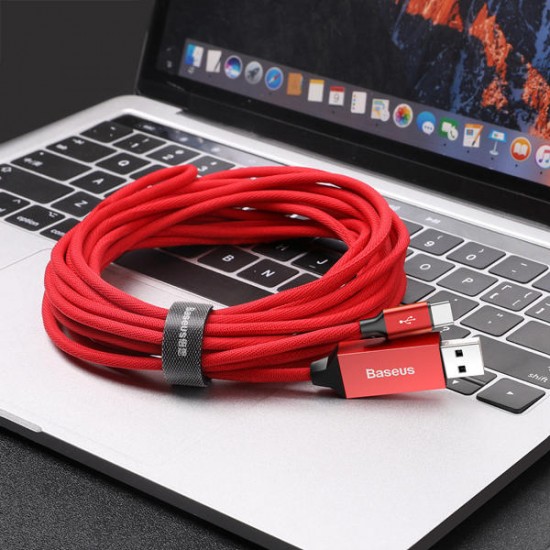 5M QC3.0 USB Type C Fast Charging Data Long Cable For Oneplus 6T Xiaomi Mi8 Pocophone F1 S9