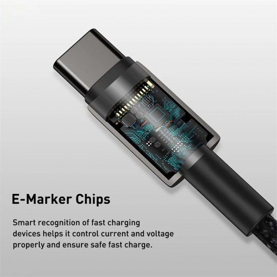 CW-YMS 100W USB-C to USB-C PD Cable PD3.0 Power Delivery QC4.0 Fast Charging Data Transmission Cord Line For Samsung Galaxy Note 20 For iPad Pro 2020 MacBook Air 2020 Mi 10 Huawei P40 CW-YMS 100W USB-C to USB-C PD Cable PD3.0 Power Delivery QC4.0 Fast Charging Data Transmission Cord Line For Samsung Galaxy Note 20 For iPad Pro 2020 MacBook Air 2020 Mi 10 Huawei P40