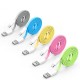 String Series 1M Micro USB Noodles Line Charging Data Cable for Android